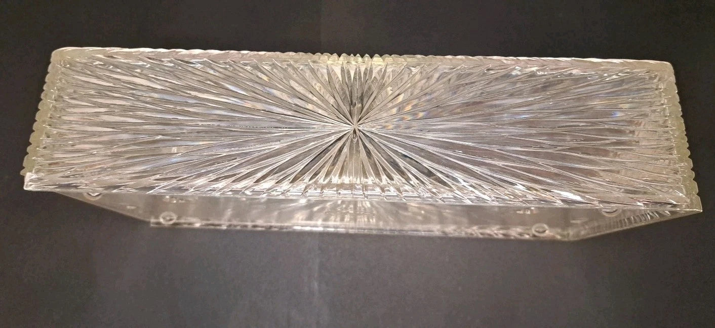 Vintage 1960s Celebrity Tissue Box Holder Starburst Acrylic Lucite Plastic | eBay