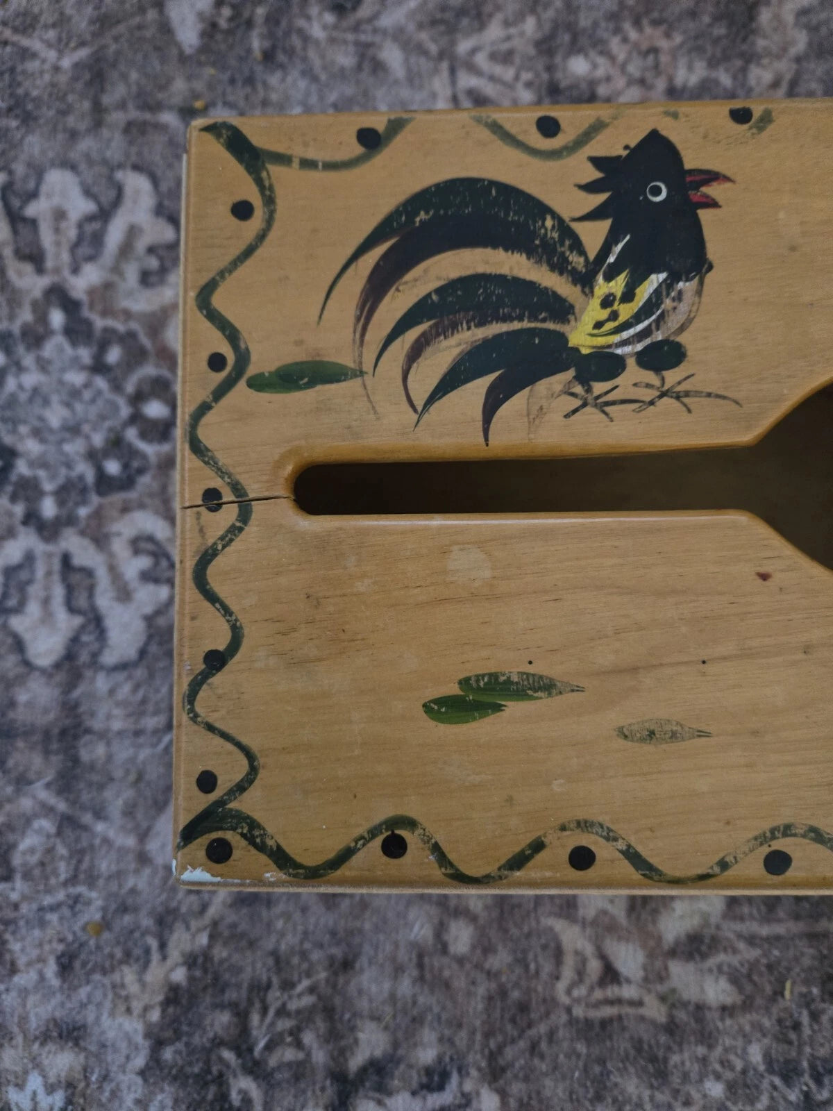 Vintage Woodpecker Woodware Tissue Box ,set Or Hang !! Japan | eBay