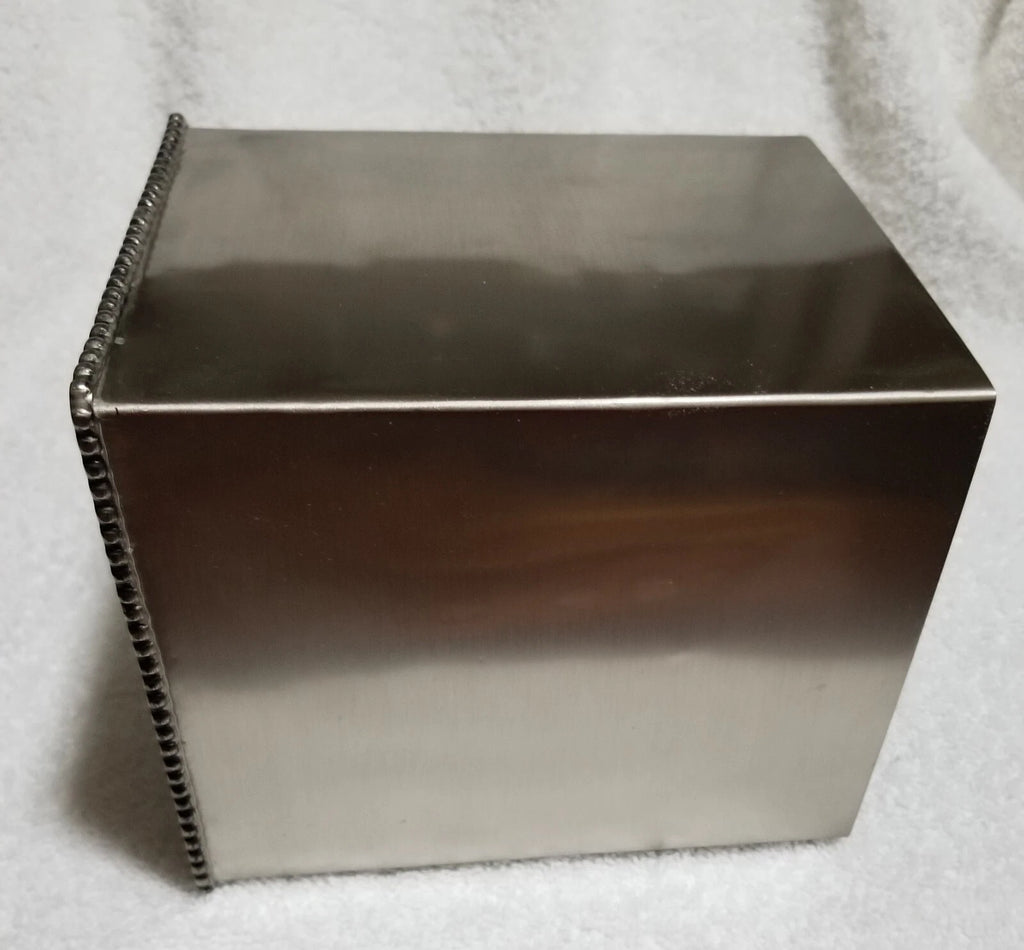 Vtg Pewter Color Metal Tissue Box Cover by Target--Appears to be Stainless | eBay