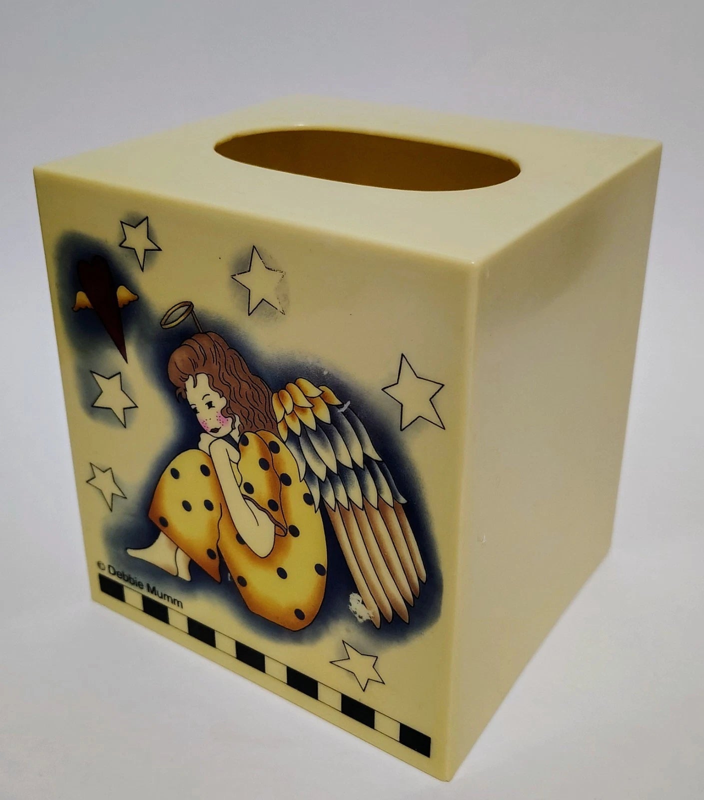 Vintage Debbie Mumm Angel Tissue Box Holder | eBay