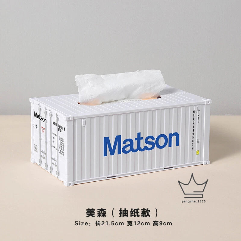 1:28 Industrial Shipping Container Tissue Box Napkin Paper Container Kitchen NEW | eBay