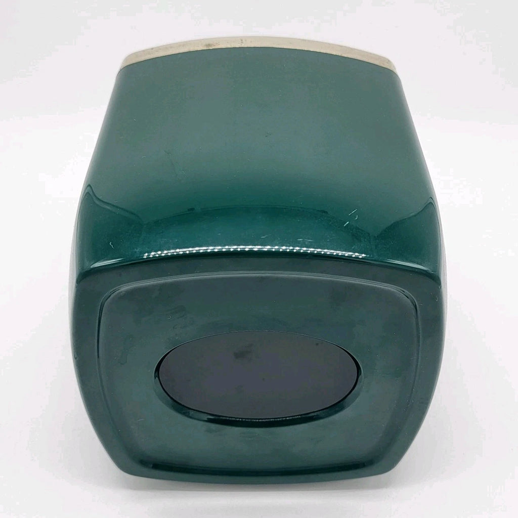 Vtg Emporer Green and Gold Tissue Box Cover Plastic Dark Green Hollywood Regency | eBay