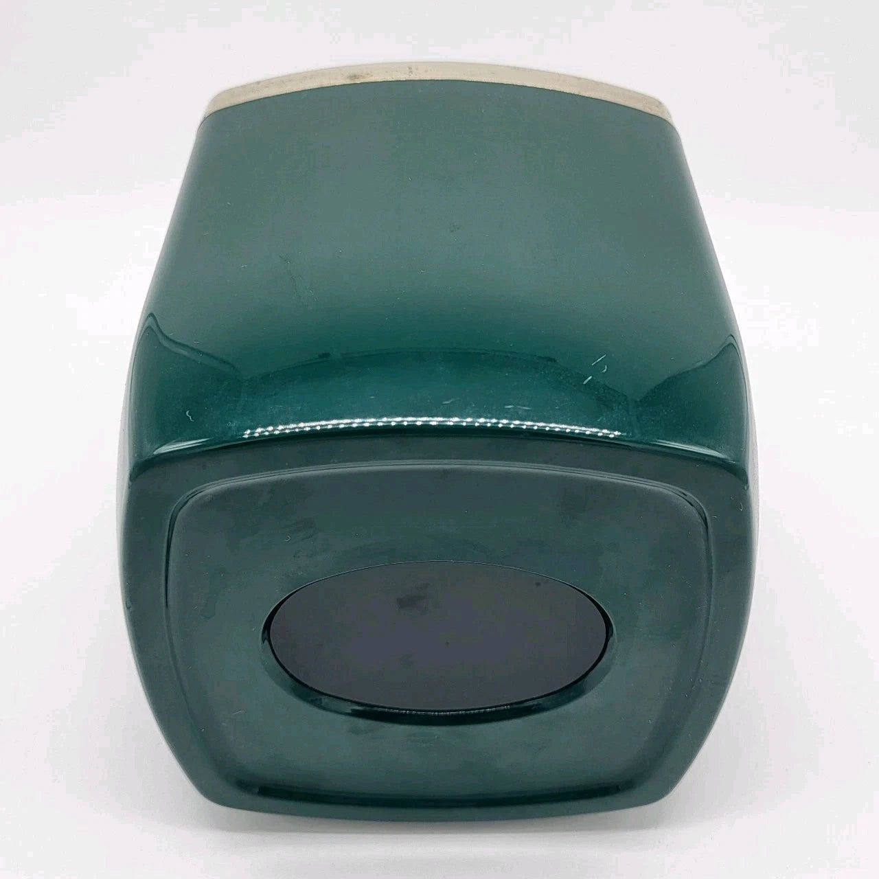 Vtg Emporer Green and Gold Tissue Box Cover Plastic Dark Green Hollywood Regency | eBay