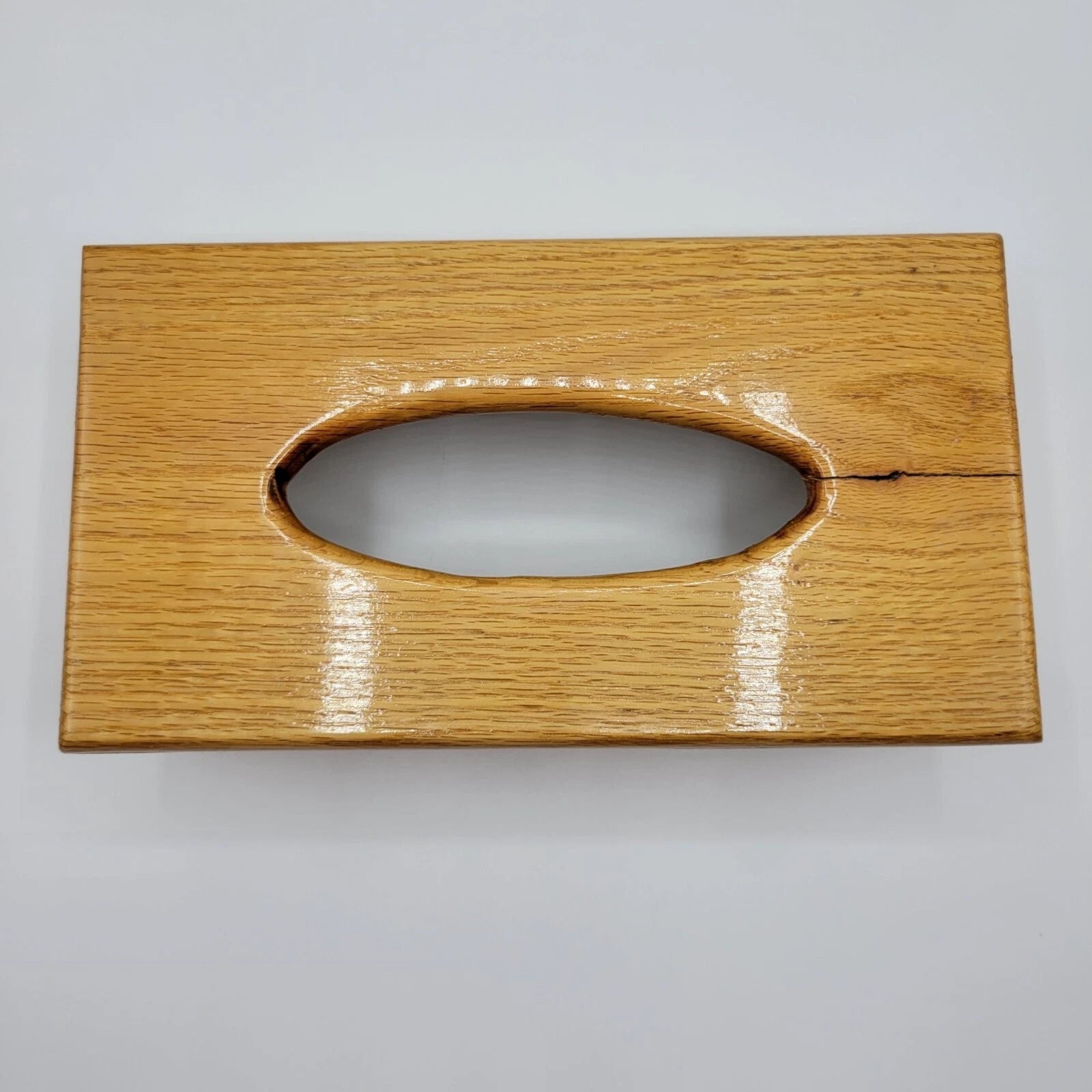 Vintage Handmade Wood Wooden Tissue Box Cover Bird Laser Cut | eBay