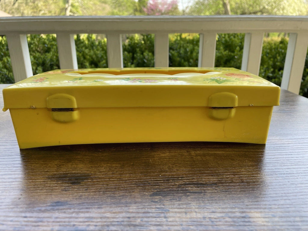 Vintage Wolff Products Acrylic Plastic MCM Tissue Box Holder Hinged | eBay