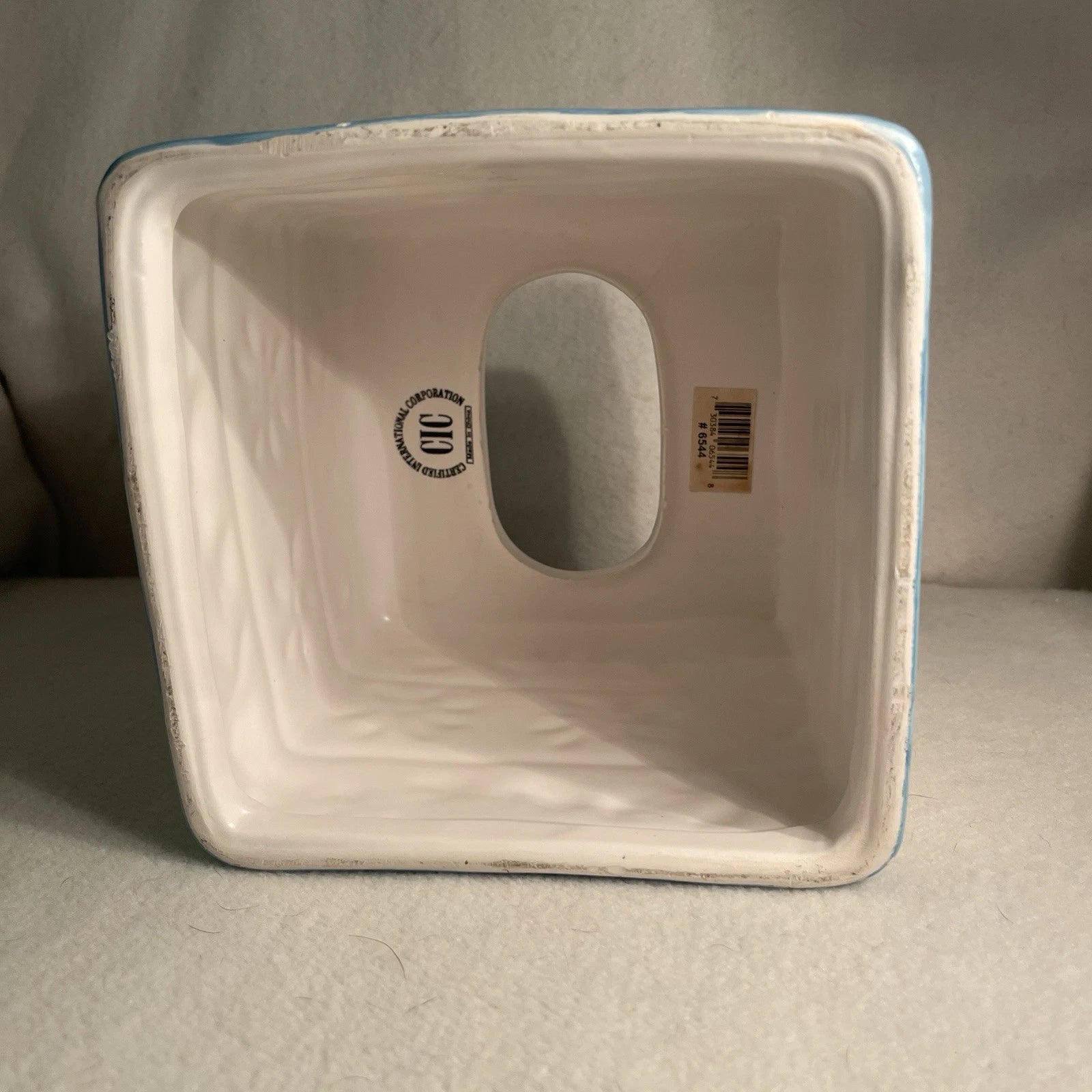 Vtg Certified International Ceramic Tissue Box Cover Pastel Floral Pattern 5.75” | eBay