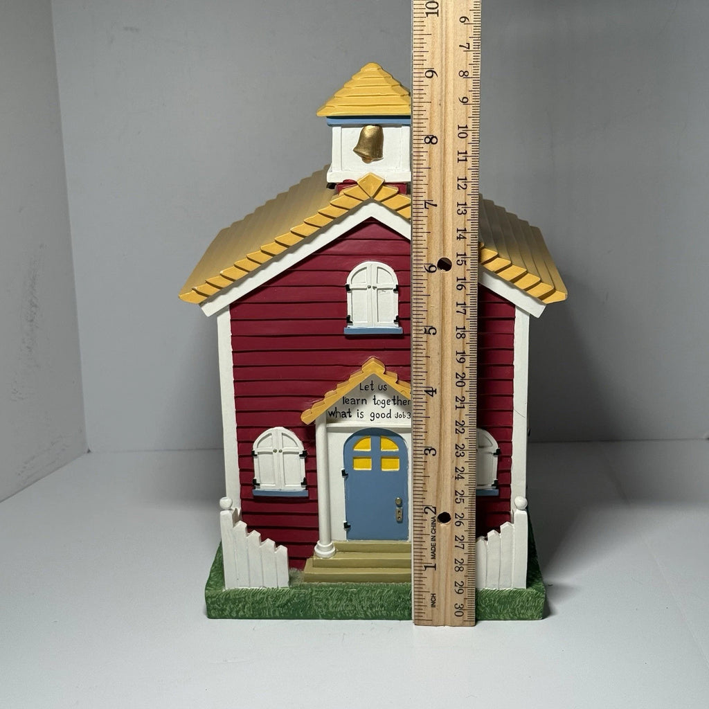 Vintage Zondervan Inspirio School House Job 34:4 Tissue Box Holder | eBay