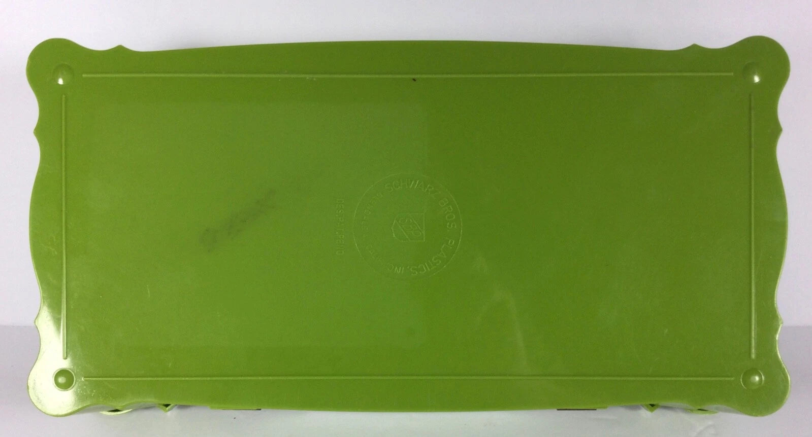 Vintage Mid Century Green Schwarz Bros Plastic Tissue Box Holder Hinged | eBay