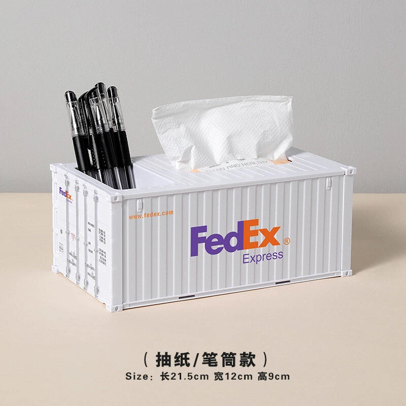 1:28 Industrial Shipping Container Tissue Box Napkin Paper Container Kitchen NEW | eBay