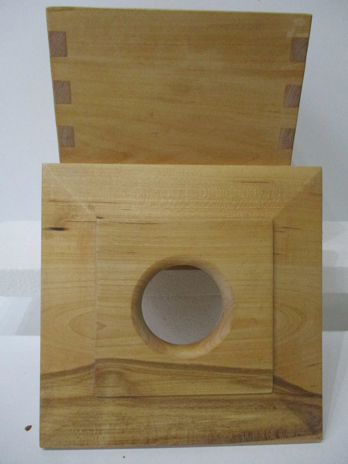 Rustic Handcrafted Wooden Square Tissue Box Holder ~ Rustic ~ Beautiful ~ Nice! | eBay