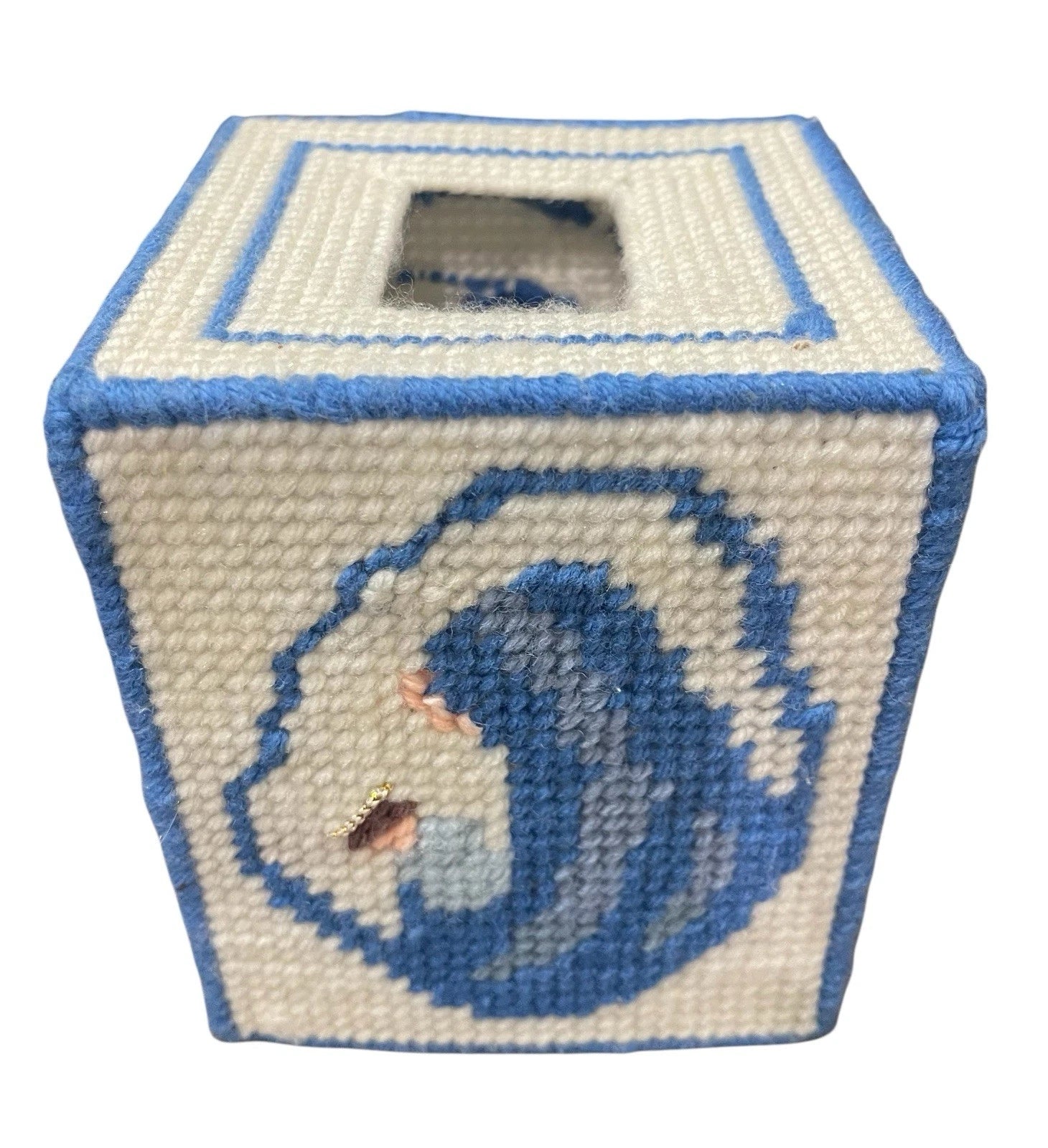 Vintage Crochet Knitting Handmade Tissue Box Cover For Square Boxes | eBay