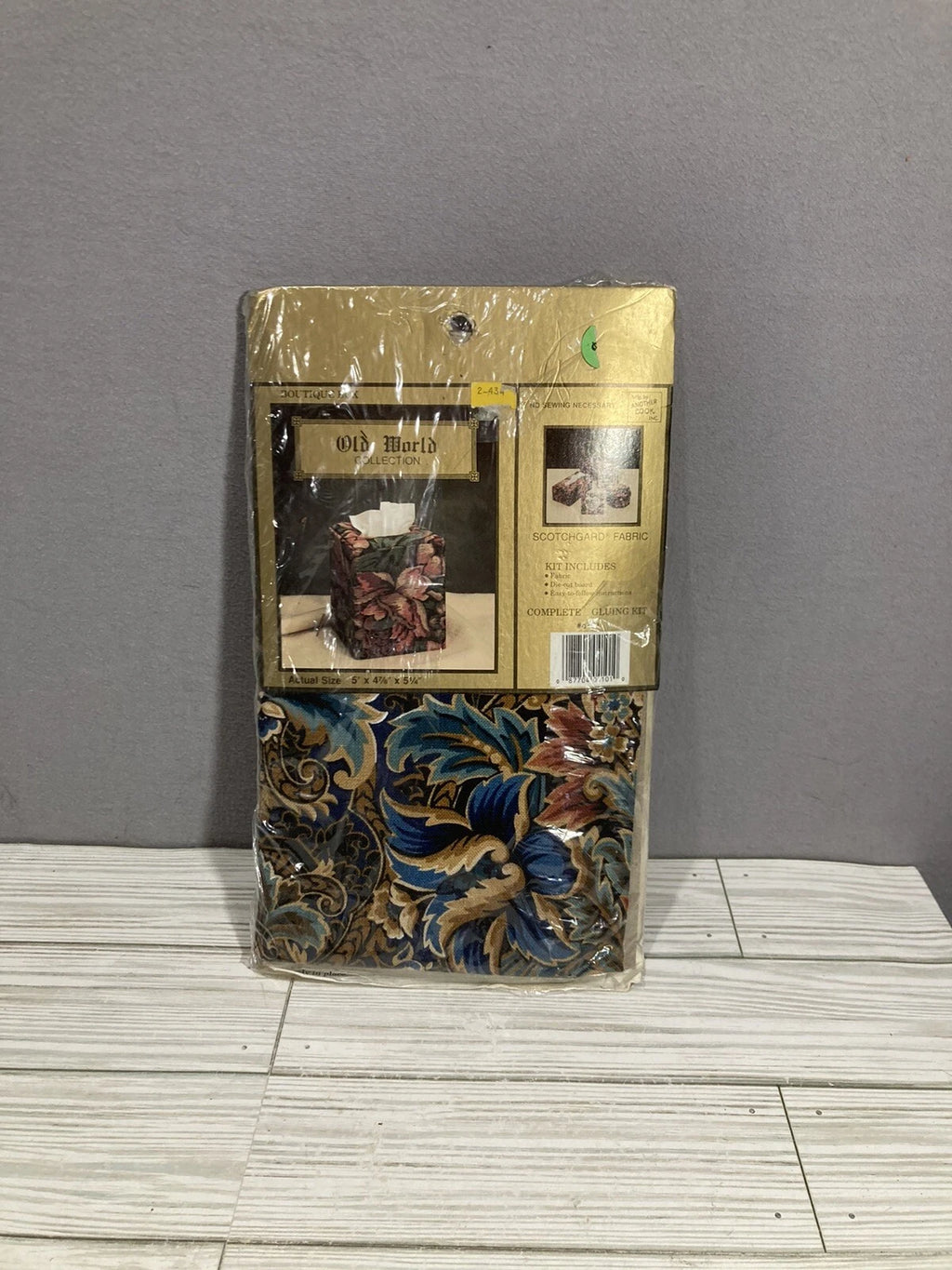 Old World Collection Boutique Box Make A Tissue Box Cover Kit 5” X 4” X 5” | eBay