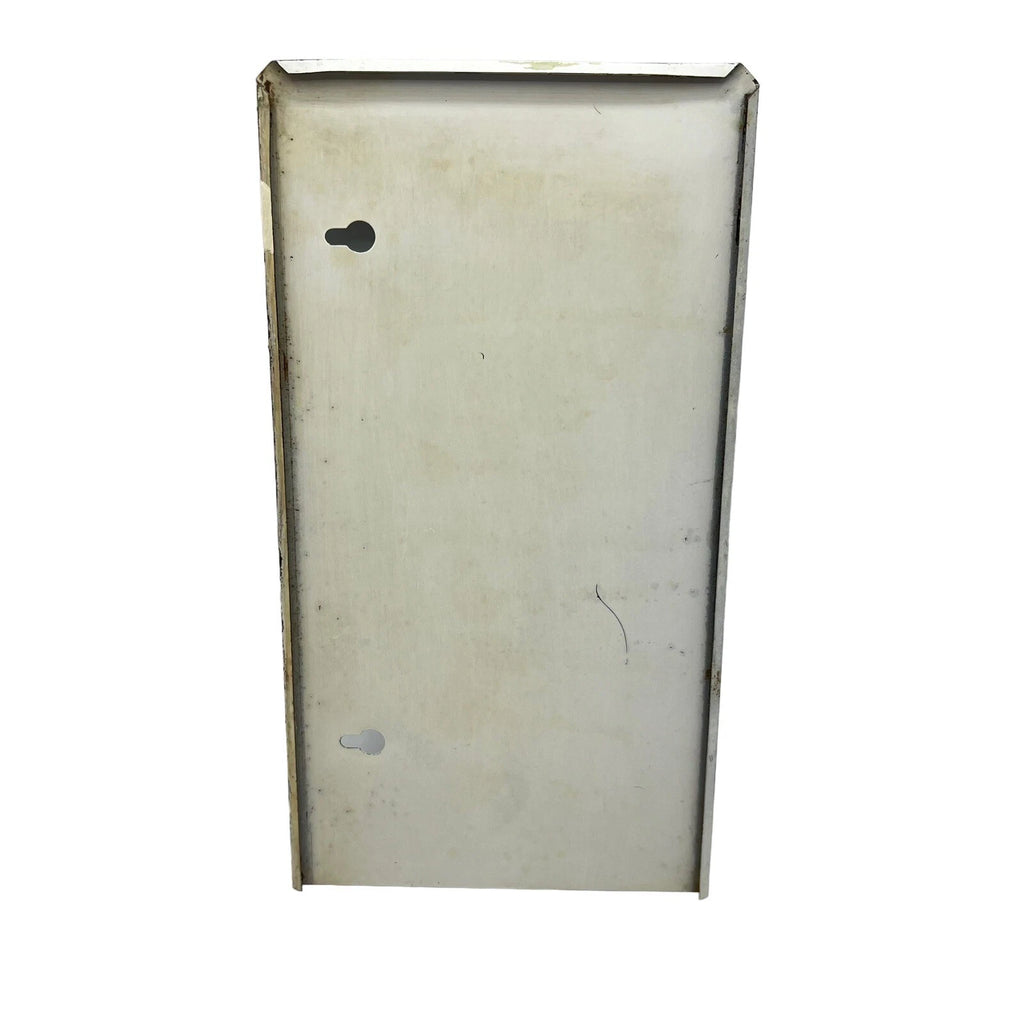 Vintage Metal Long Tissue Box Beige Floral Hand Painted Wall Mount Counter MCM | eBay