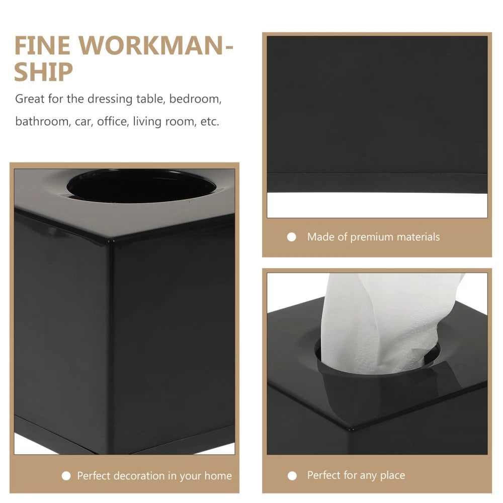 Tissue Box Travel Tissues Cube Boxes Guest Napkin Holder for Bathroom | eBay