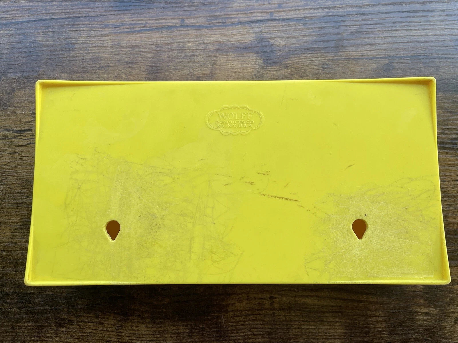 Vintage Wolff Products Acrylic Plastic MCM Tissue Box Holder Hinged | eBay