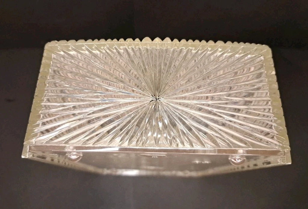 Vintage 1960s Celebrity Tissue Box Holder Starburst Acrylic Lucite Plastic | eBay