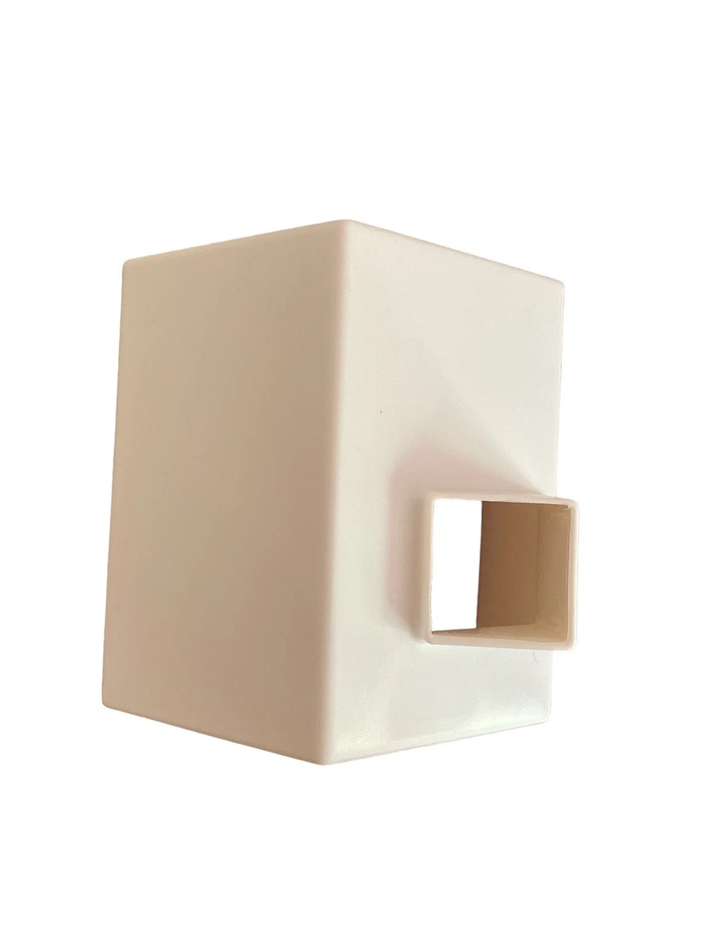 "Bless You" Casa Tissue Box Cover House Square Tissue Box Holder White Plastic | eBay