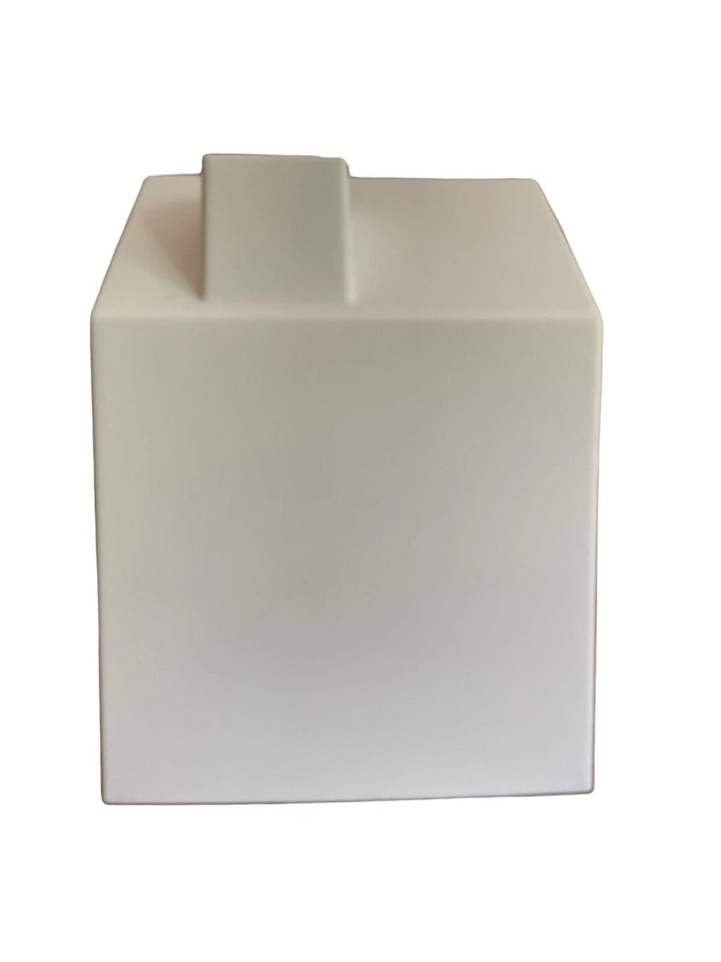 "Bless You" Casa Tissue Box Cover House Square Tissue Box Holder White Plastic | eBay