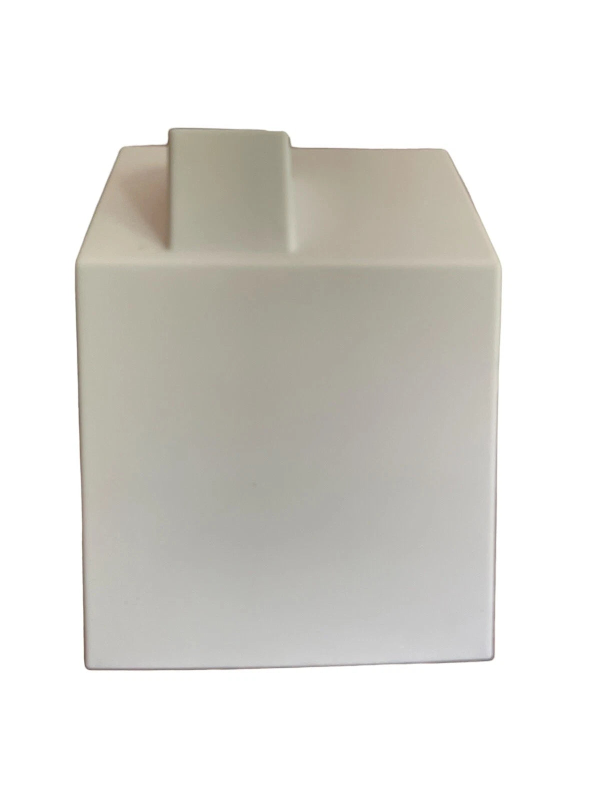 "Bless You" Casa Tissue Box Cover House Square Tissue Box Holder White Plastic | eBay