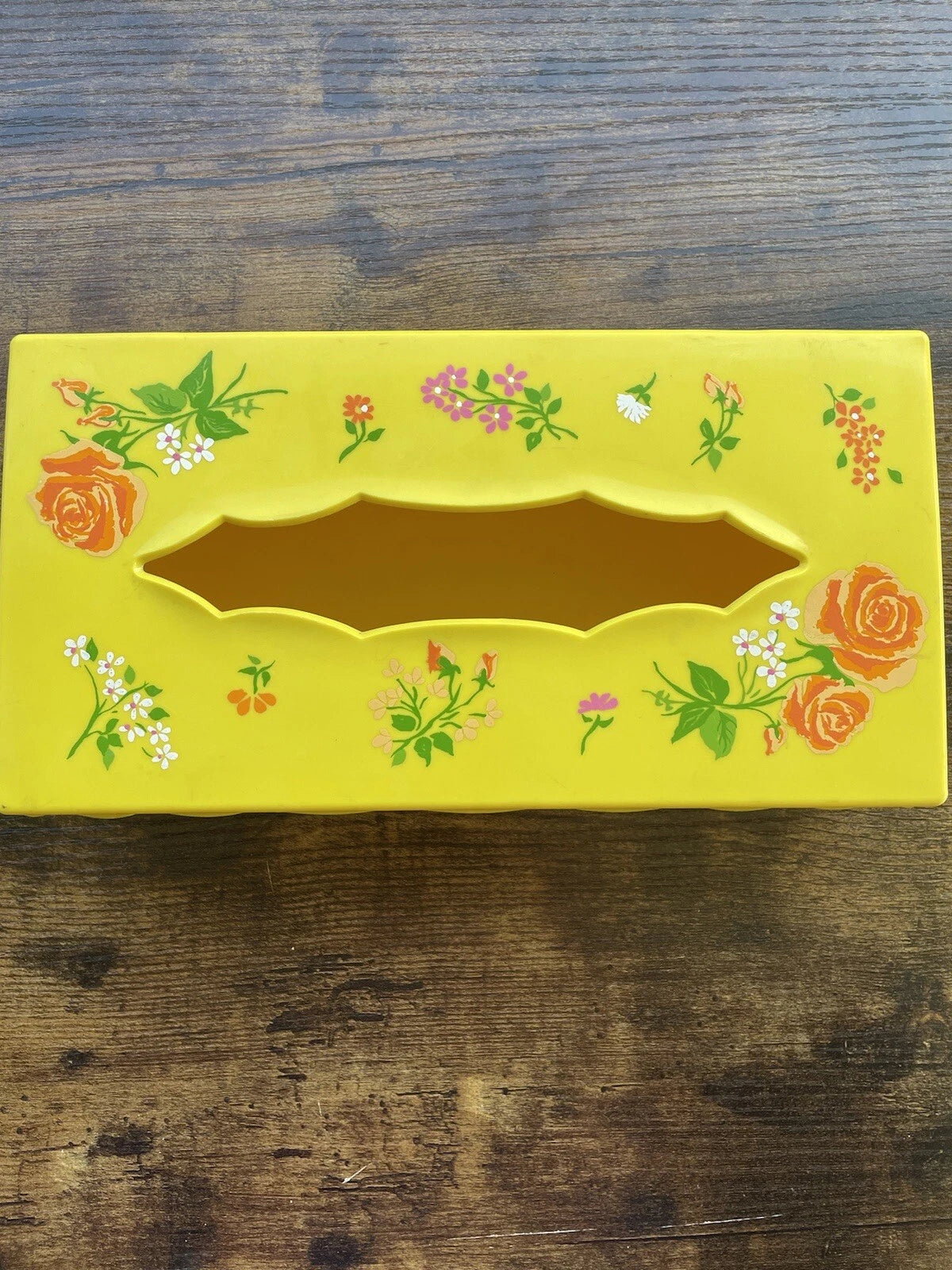 Vintage Wolff Products Acrylic Plastic MCM Tissue Box Holder Hinged | eBay