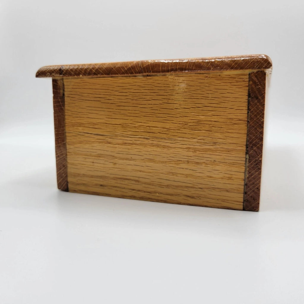 Vintage Handmade Wood Wooden Tissue Box Cover Bird Laser Cut | eBay