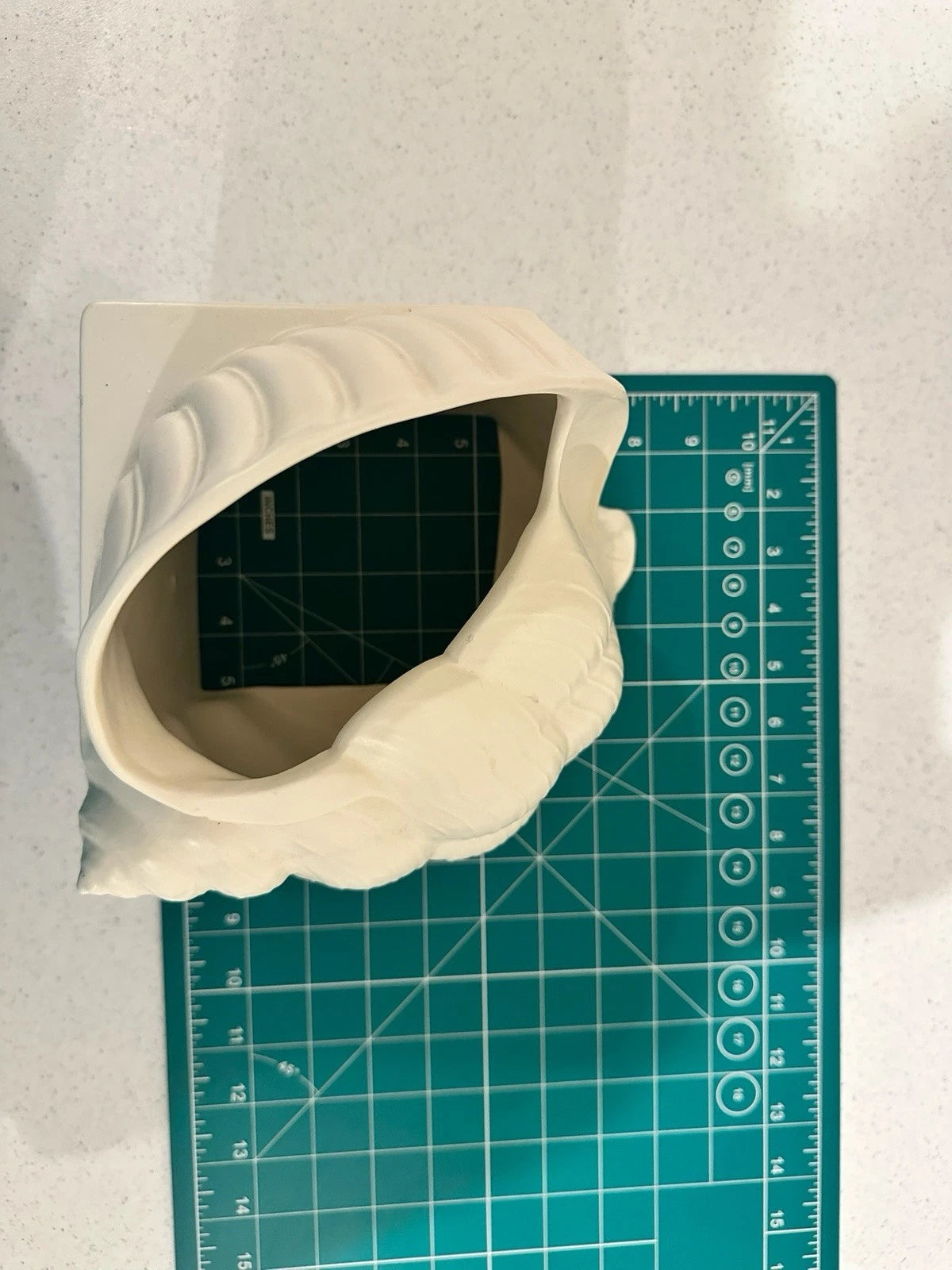 Vintage Conch Sea Shell Tissue Box Cover Ceramic Pottery | eBay