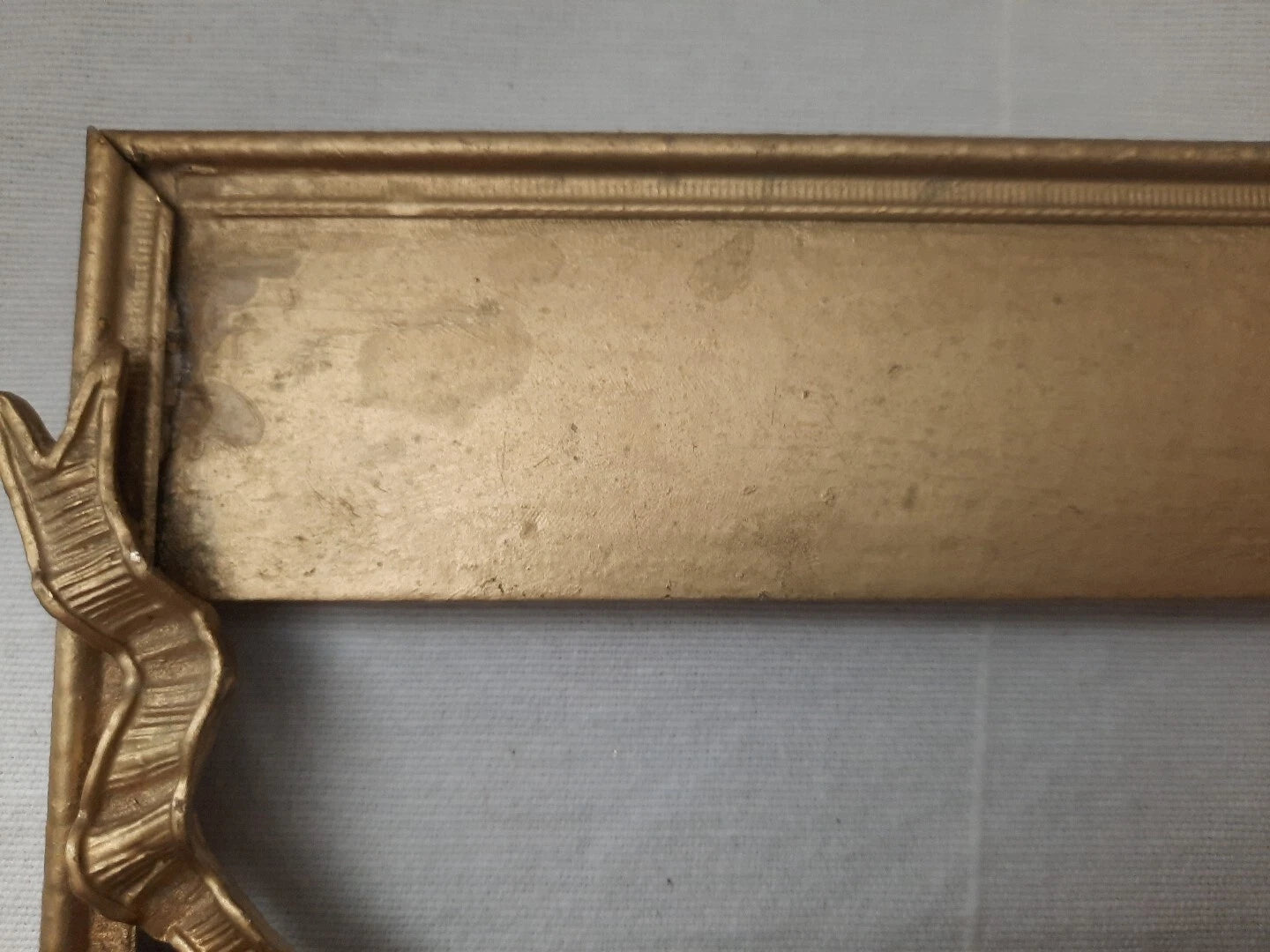 Vintage Antiqued Gold Tone Metal Rectangular Tissue Box Cover 2 Pc w/ Ribbon Bow | eBay