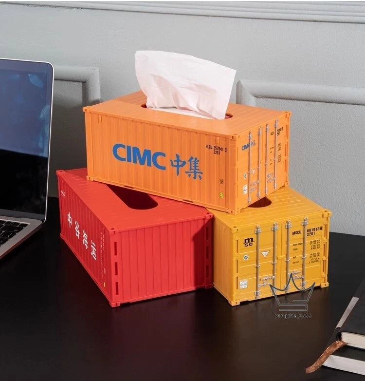 1:28 Industrial Shipping Container Tissue Box Napkin Paper Container Kitchen NEW | eBay