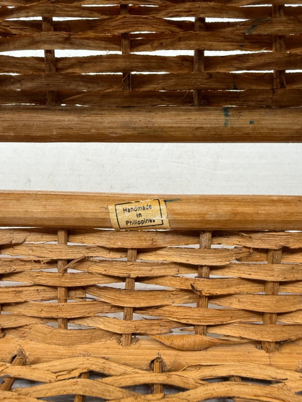 Vintage Wicker Tissue Box Cover Woven Rectangular Made In Philippines | eBay