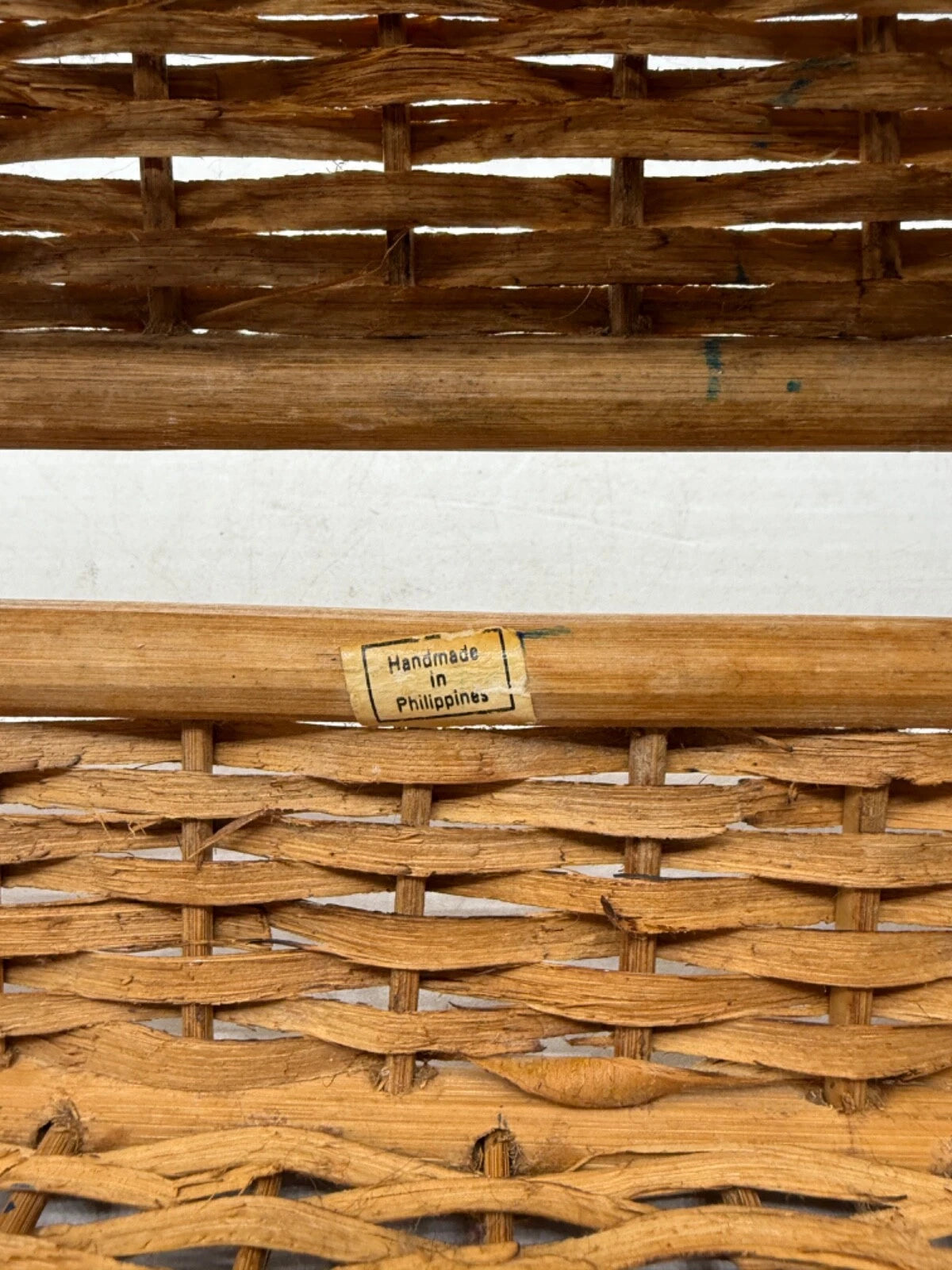 Vintage Wicker Tissue Box Cover Woven Rectangular Made In Philippines | eBay