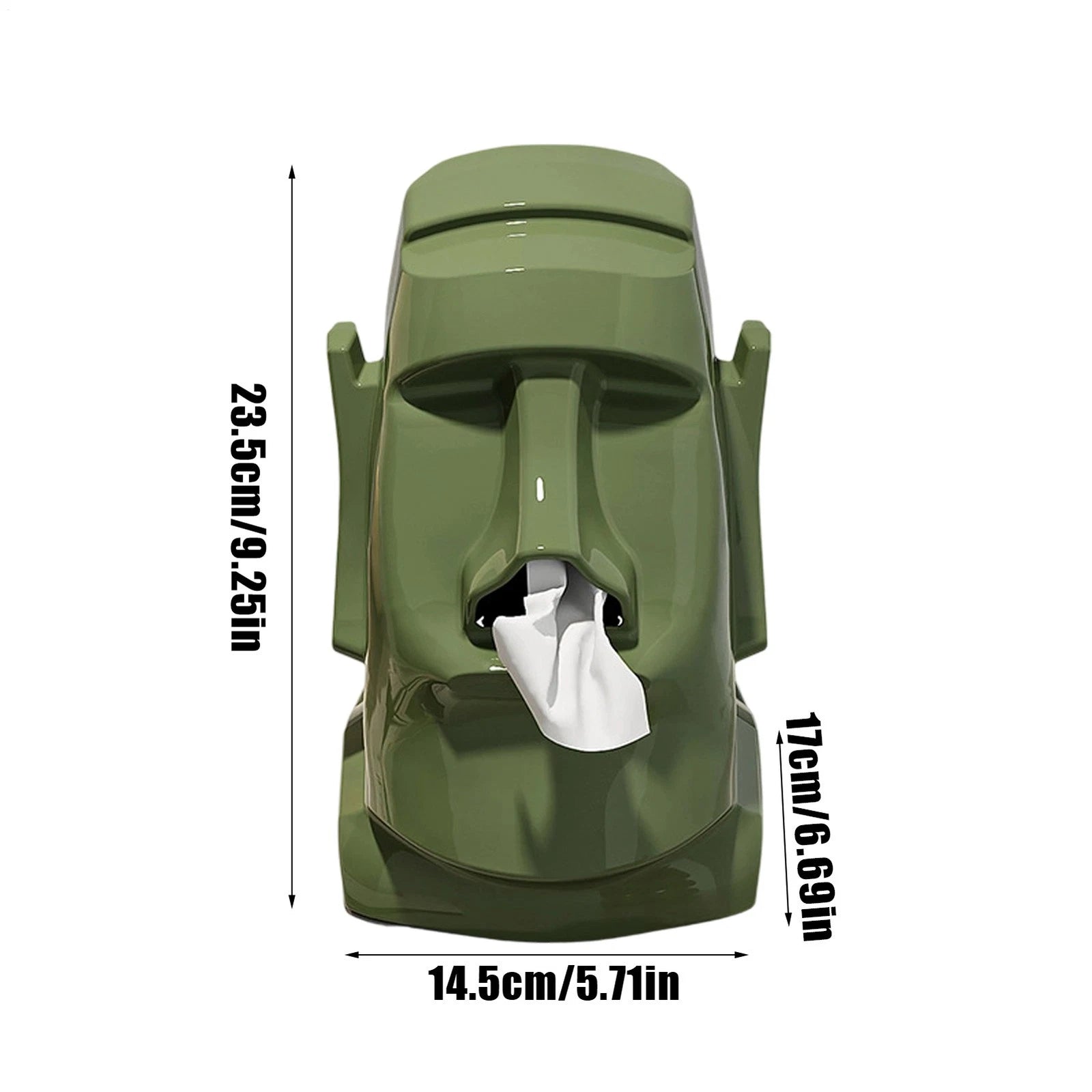 1x Creative Easter Island Statue Tissue Box Headphone Stand Glasses Rack Holder | eBay