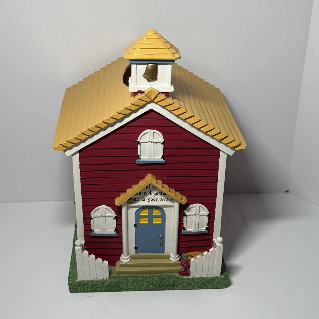 Vintage Zondervan Inspirio School House Job 34:4 Tissue Box Holder | eBay