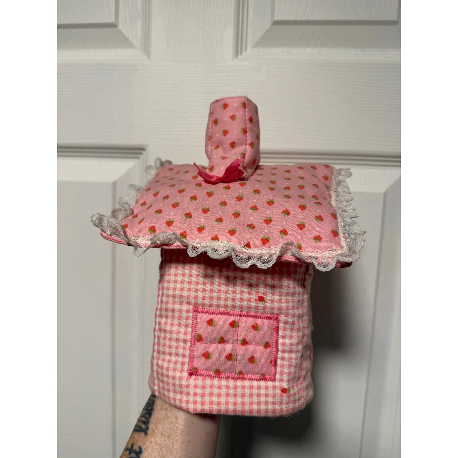 [Vintage] Handmade Strawberry Shortcake Tissue Box Cover | eBay