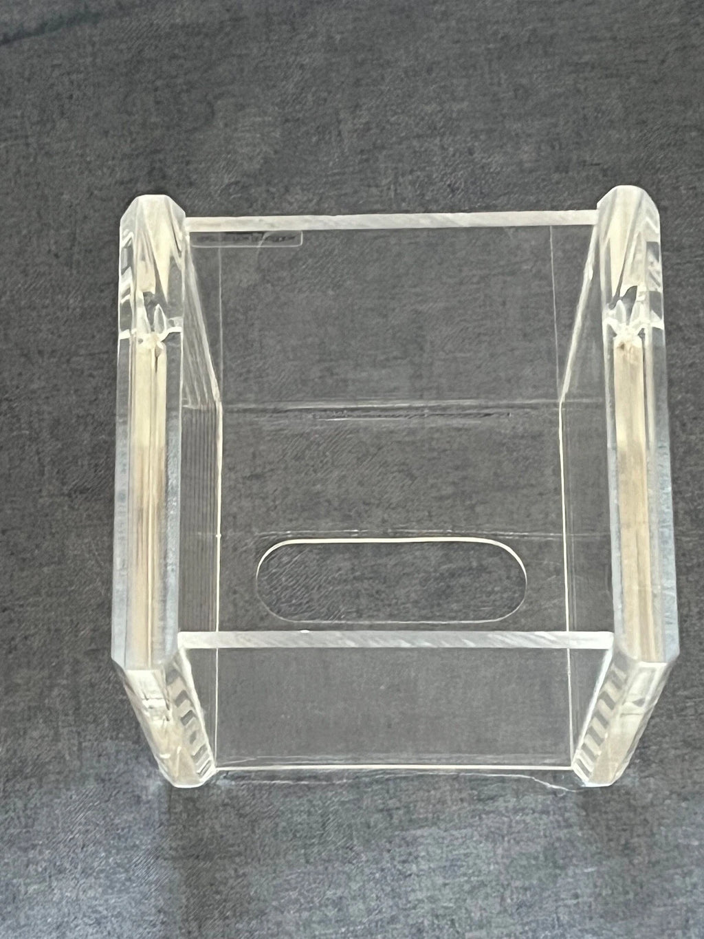 MidCentury Modern ARONIE LUCITE Clear Acrylic Tissue Box Holder Cover MCM Vintag | eBay