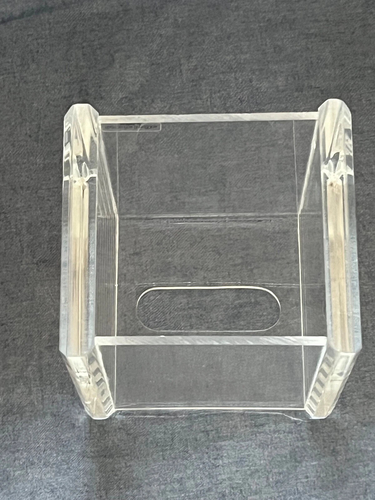 MidCentury Modern ARONIE LUCITE Clear Acrylic Tissue Box Holder Cover MCM Vintag | eBay
