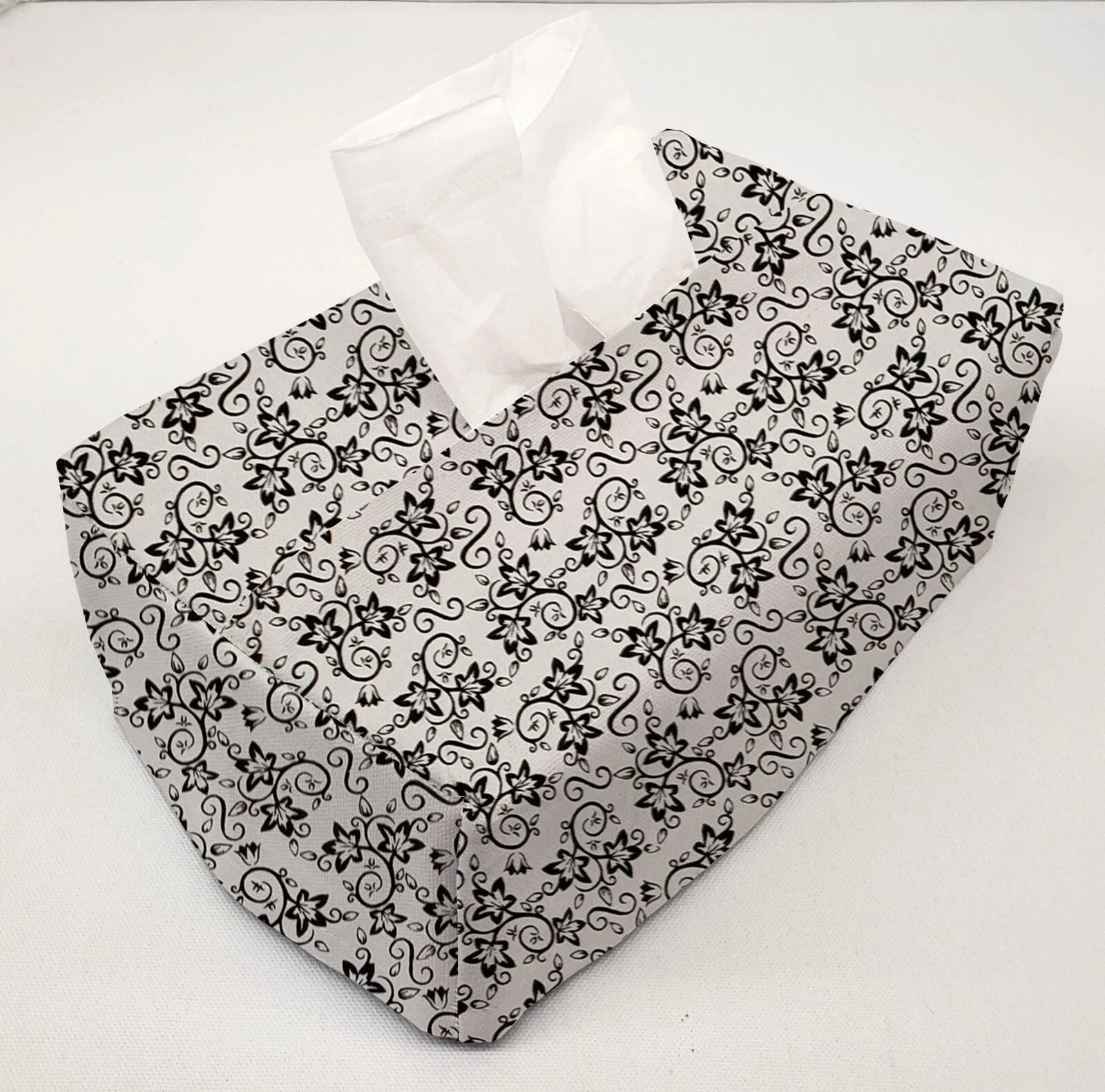 Floral Damask Tissue Box Cover (4 Colors Available) | eBay