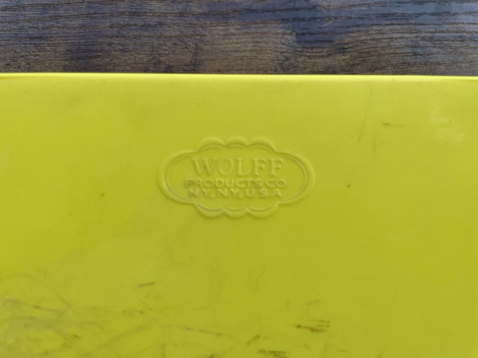Vintage Wolff Products Acrylic Plastic MCM Tissue Box Holder Hinged | eBay