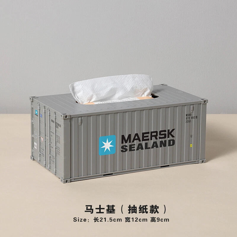 1:28 Industrial Shipping Container Tissue Box Napkin Paper Container Kitchen NEW | eBay