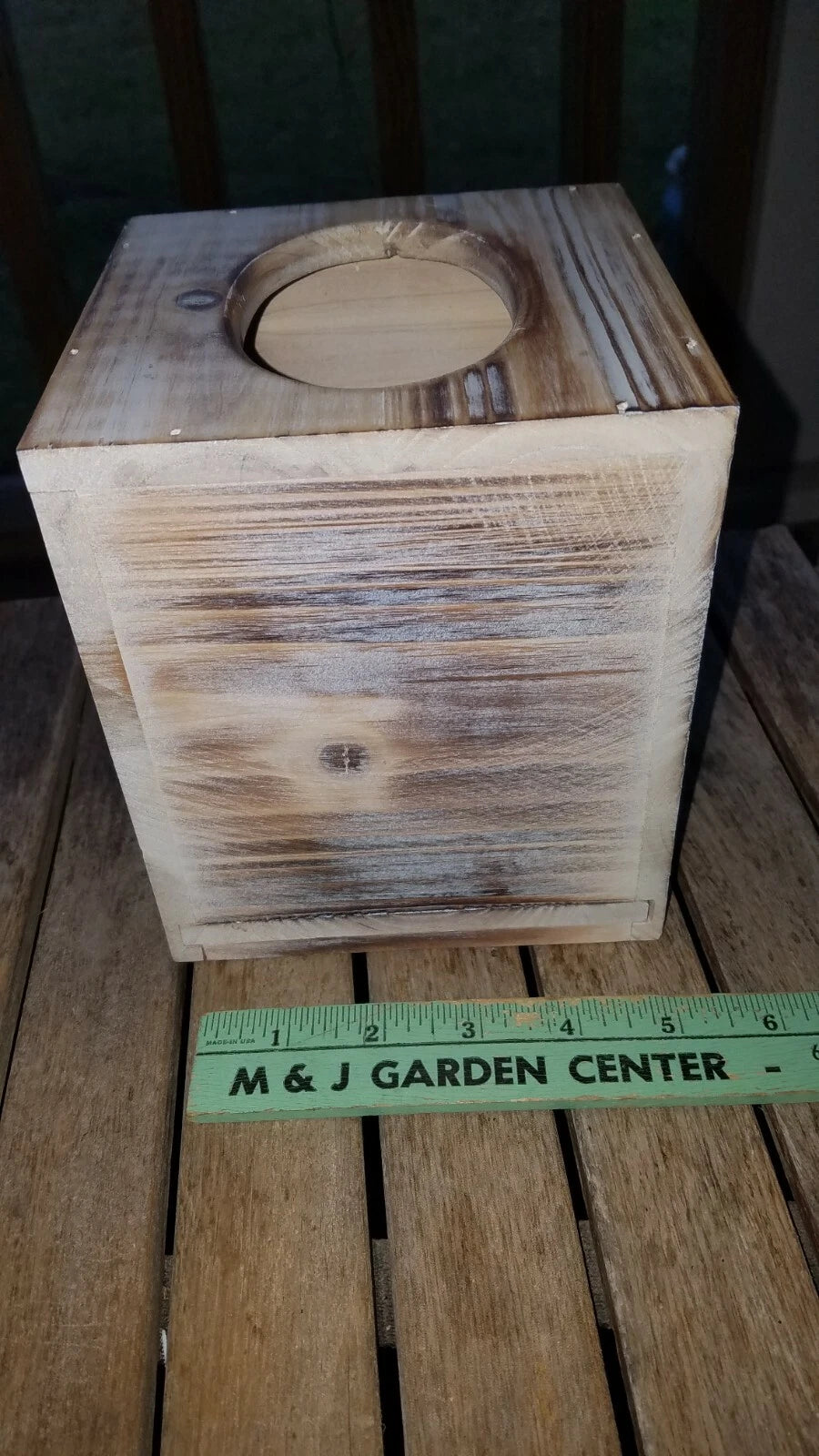 Rustic Wood Barnwood Tissue Box Cover: Tissue Cube Box | eBay