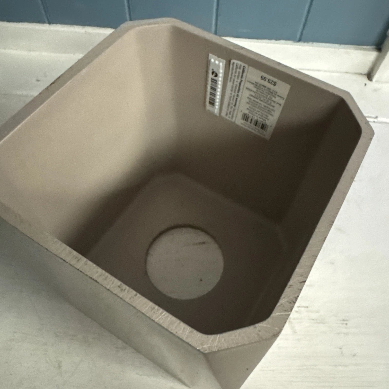 Taymor's Ice Gold Collection Square Boutique Tissue Box Cover NWT | eBay
