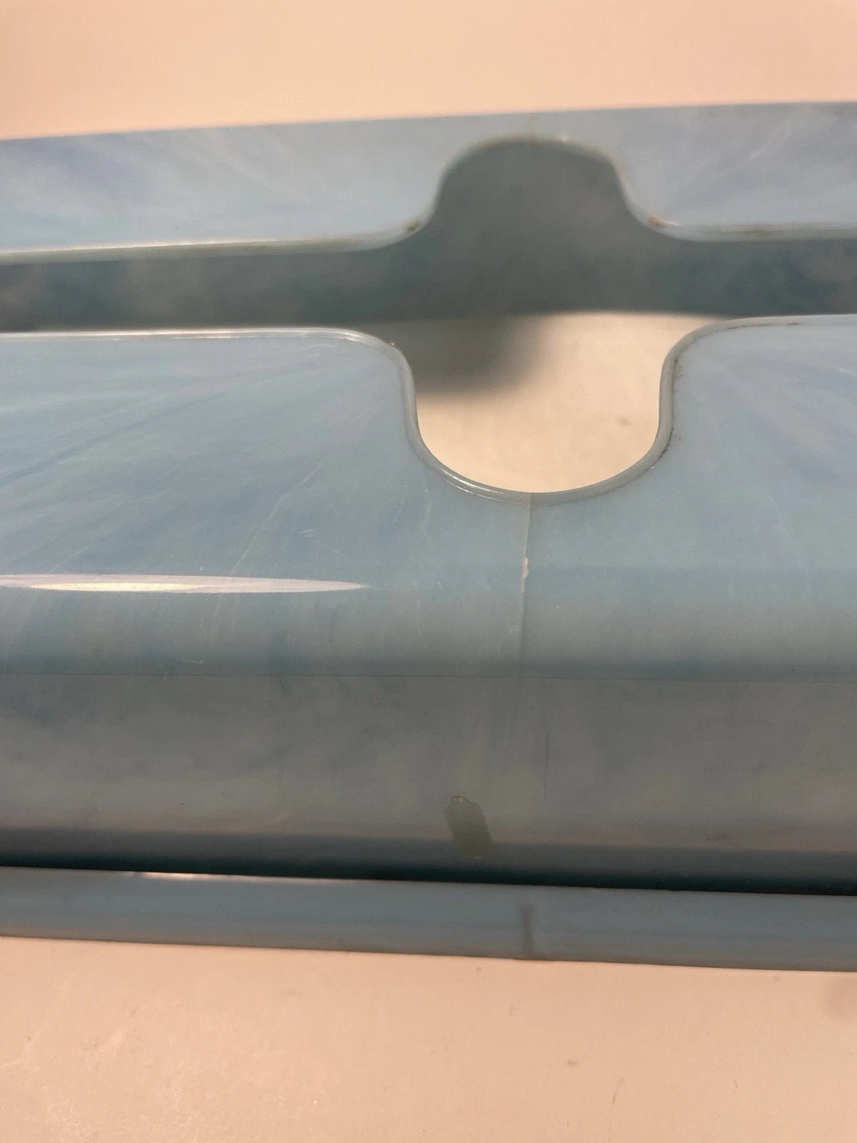 Vtg Light Blue Marble MCM Acrylic Plastic Lucite Tissue Kleenex Box Holder 60s | eBay